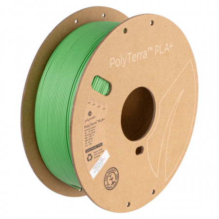 Filament 1.75mm Polymaker PolyTerra PLA+ Green (verde) 1kg