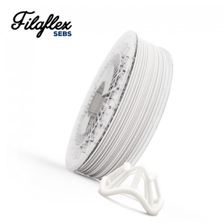 Filament FilaFlex SEBS White (alb) 600g