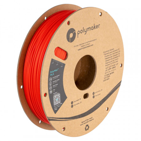 Filament Polymaker PolyMax Tough PLA Red (rosu) 750g