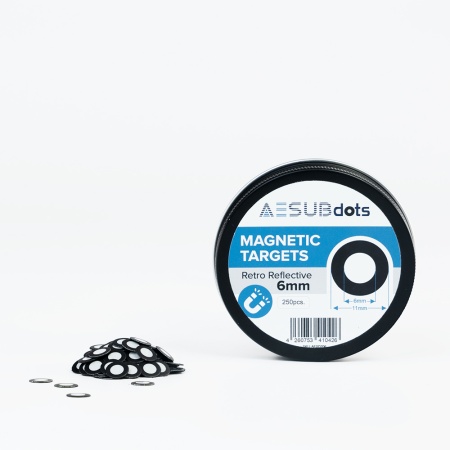 Tinte de scanare AESUBdots retro magnetic 6mm