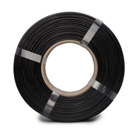 Filament 1.75 mm AzureFilm ReFill PETG Hyper Speed Black (negru) 1kg