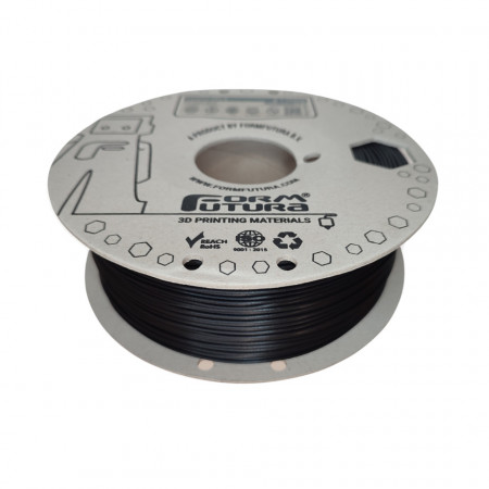 Filament 1.75mm EasyFil ePLA Traffic Black (negru) 1kg