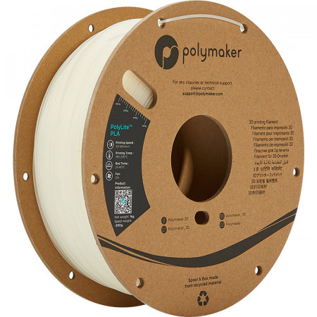 Filament Polymaker PolyLite PLA Natural (natural)1kg