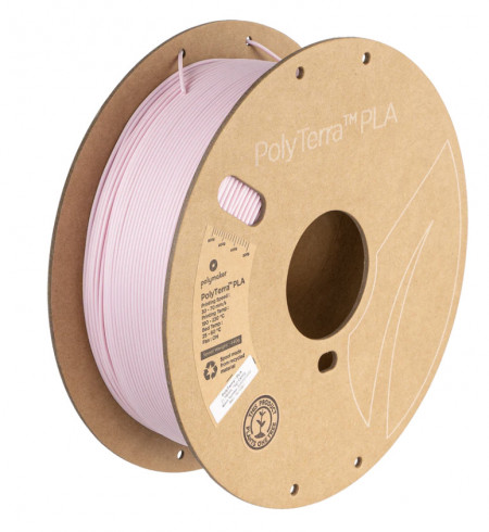 Filament Polymaker PolyTerra PLA Candy (roz)1kg