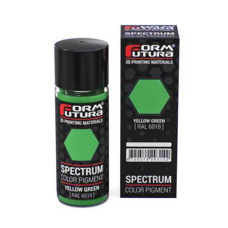 Fiola colorant Spectrum Color Pigment LCD - Yellow Green [RAL6018] - 25g