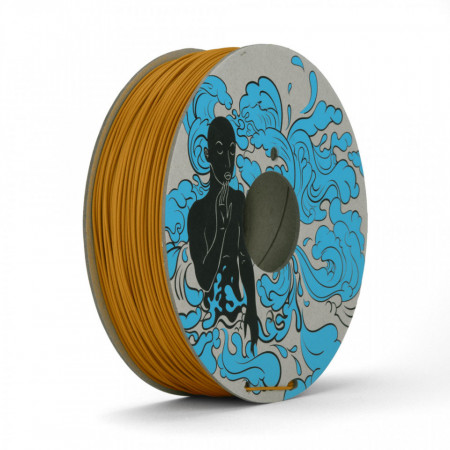 Filament 1.75mm Matte Recycled PLA - Earth Tones - Ochre (galben) 1kg