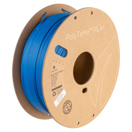Filament 1.75mm Polymaker PolyTerra PLA+ Blue (albastru) 1kg