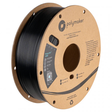 Filament Polymaker PolyLite ABS Black (negru)1kg