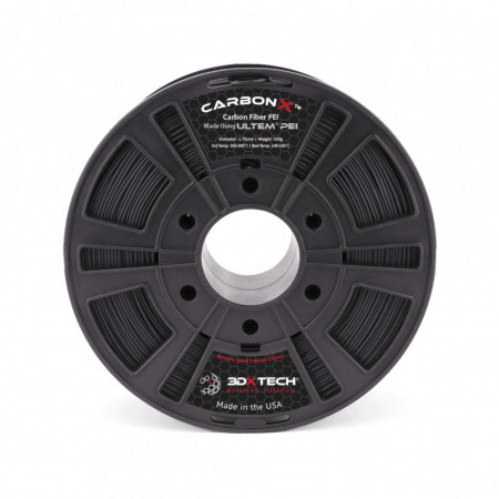 Filament 1.75 mm CarbonX™PEI+CF cu ULTEM® PEI Black (negru)