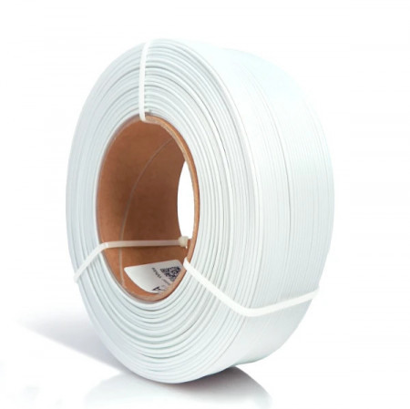 Filament 1.75 mm ReFill PLA Starter Winter White (alb) 1kg