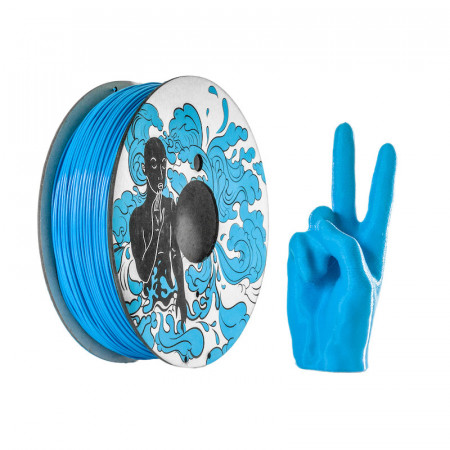 Filament 1.75mm Recycled PETG - Pastel Collection - Aqua (albastru) 1kg