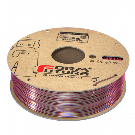 Filament High Gloss PLA - ColorMorph Magenta&Silver (magenta si argintiu) 750g