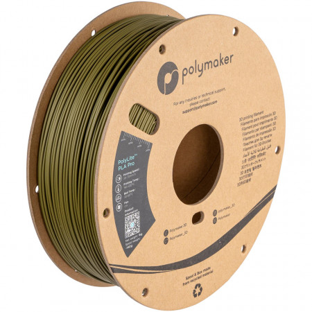 Filament Polymaker PolyLite PLA PRO Army Green (verde)1kg