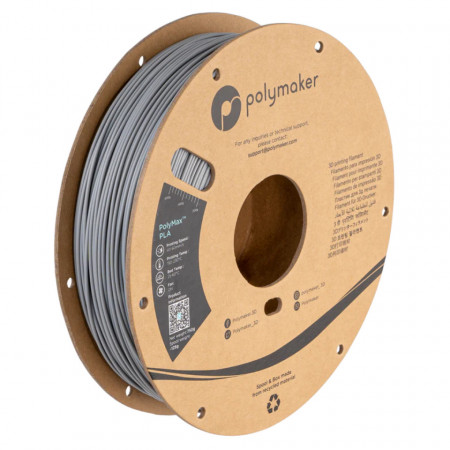 Filament Polymaker PolyMax Tough PLA Grey (gri) 750g