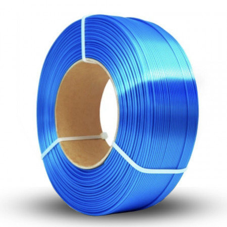 Filament 1.75 mm ReFill PLA Silk Blue (albastru) 1kg