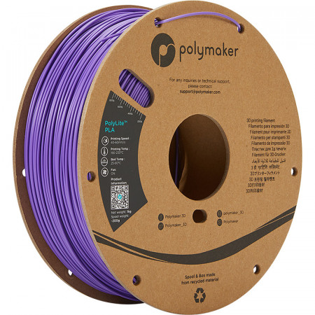 Filament Polymaker PolyLite PLA Purple (violet)1kg