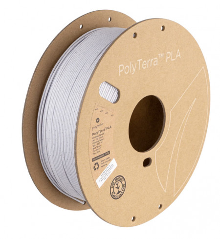 Filament Polymaker PolyTerra PLA Marble White - Filamente3D