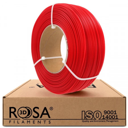 Filament 1.75 mm ReFill PLA Starter Karmin Red (rosu) 1kg