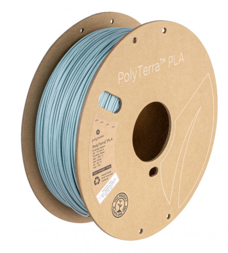 Filament Polymaker PolyTerra PLA Marble Slate Grey (gri-albastrui)1kg