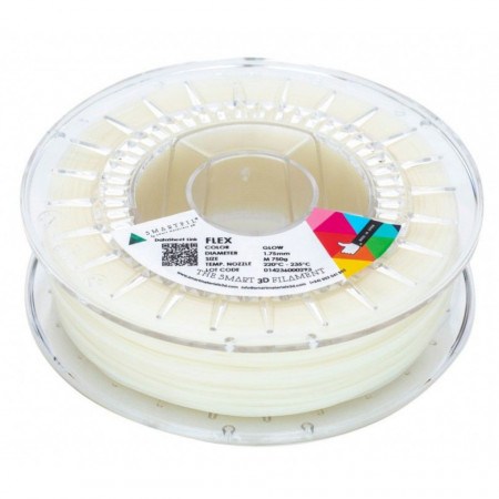 Filament SmartFil Flex - TPU 93A - Green Glow (fosforescent) 750g