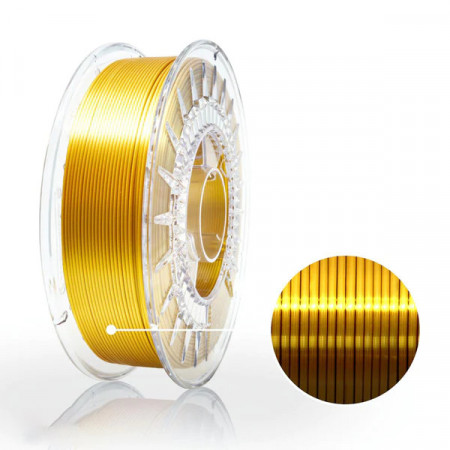 Filament 1.75 mm PLA - Silk Gold (auriu) 800g