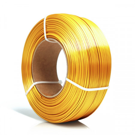 Filament 1.75 mm ReFill PLA Silk Gold (auriu) 1kg