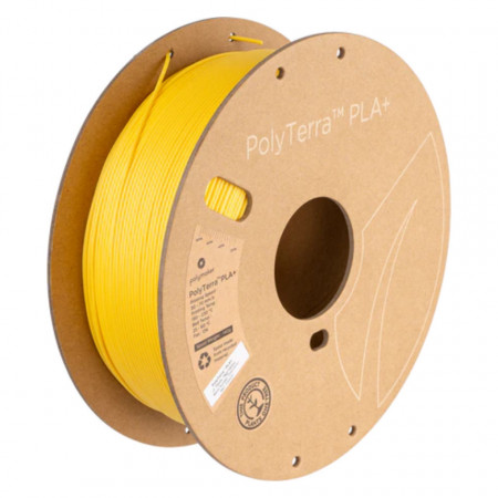 Filament 1.75mm Polymaker PolyTerra PLA+ Yellow (galben) 1kg
