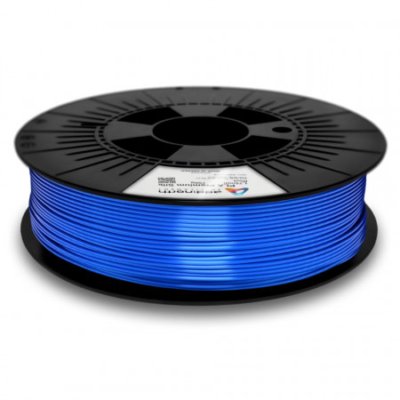 Filament PLA Premium Silk Blue (albastru) 750g
