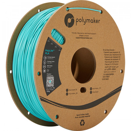 Filament Polymaker PolyLite PLA Polymaker Teal (turcoaz)1kg