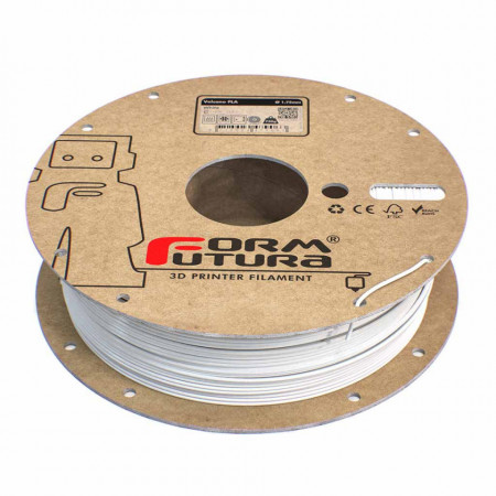 Filament Volcano™ PLA - White (alb) 750g