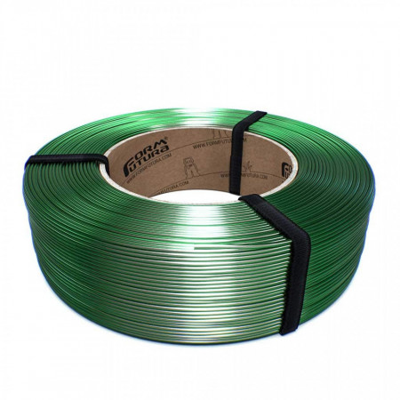 Rezerva de filament 1.75 mm FormFutura High Gloss PLA - ColorMorph White&Green (alb si verde) 750g