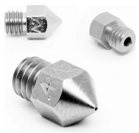 Duza Micro-Swiss MK8 din otel intarit (hardened steel) - diametru duza 0.4 mm - diametru filament 1.75 mm
