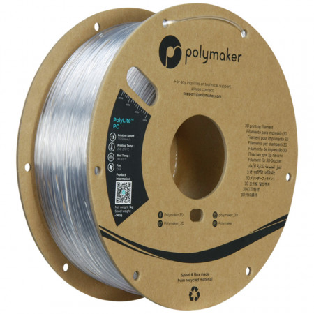 Filament PolyLite PC Transparent (transparent) 1kg