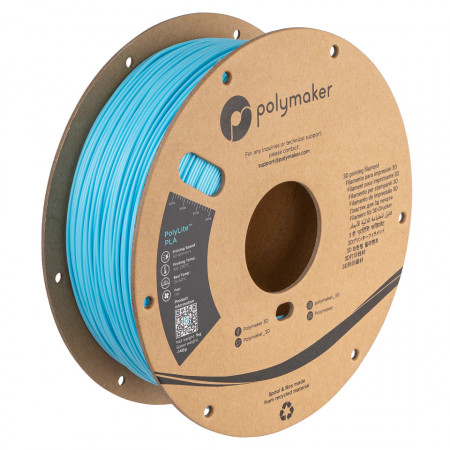 Filament Polymaker PolyLite PLA Sky Blue (albastru deschis)1kg