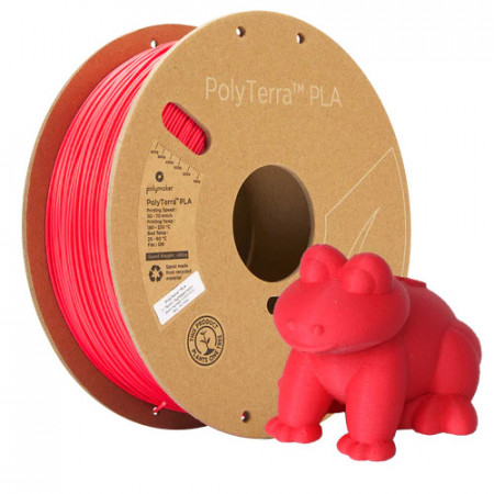 Filament Polymaker PolyTerra PLA Rose (roz)1kg