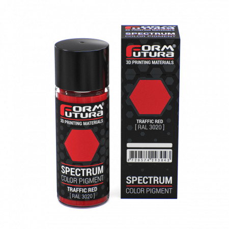 Fiola colorant FormFutura Spectrum Color Pigment LCD - Traffic Red [RAL 3020] - 25g