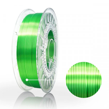 Filament 1.75 mm PLA - Silk Green (verde) 800g