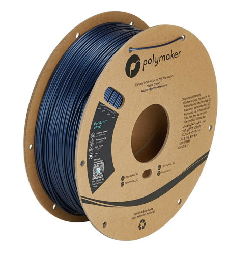 Filament PolyLite PETG Dark Blue (albastru inchis) 1kg