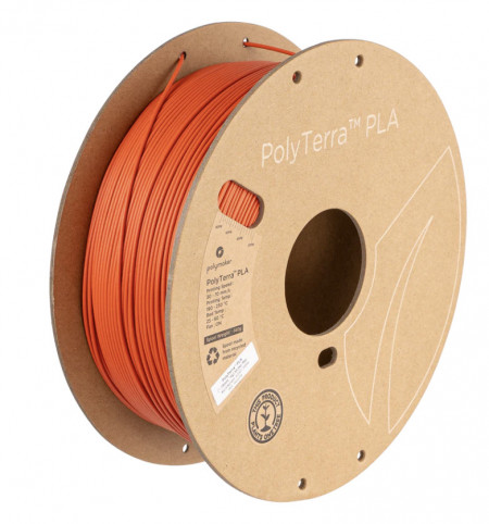 Filament Polymaker PolyTerra PLA Muted Red (rosu)1kg