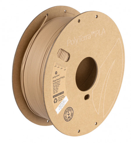 Filament Polymaker PolyTerra PLA Peanut (maro)1kg