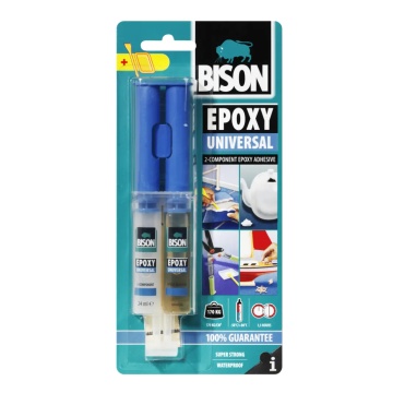 Adeziv universal Bison Epoxy bicomponent 2 x 12ml