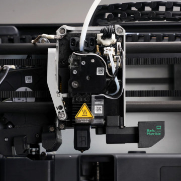 BambuLab X1 Series - Ansamblu Hotend cu duză din oțel întărit montat - Filamente3D.ro
