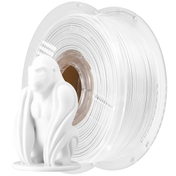 Filament 1.75 mm AzureFilm PETG Hyper Speed White (alb) 1kg