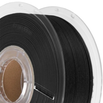 Detaliu rola de filament AzureFilm PLA Glitter Black 1kg - Filamente3D.ro