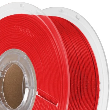 Detaliu rola de filament AzureFilm PLA Glitter Red 1kg  - Filamente3D.ro