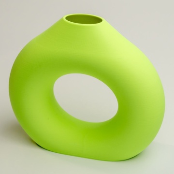 Vaza printata din filament AzureFilm PLA Matte HS Lime 1kg - Filamente3D.ro