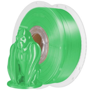 Filament 1.75 mm AzureFilm PLA Silk Aquamarine (verde) 1kg