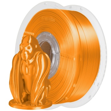 Filament 1.75 mm AzureFilm PLA Silk Flame Orange (portocaliu) 1kg