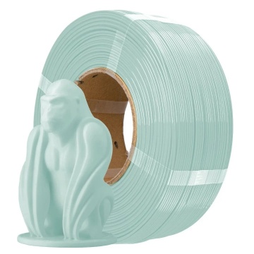 Filament 1.75 mm AzureFilm ReFill PETG Hyper Speed Pastel Mint Green (verde) 1kg