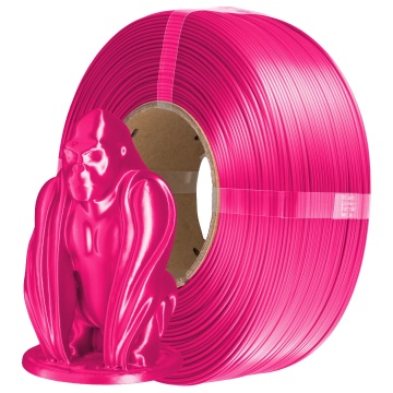 Filament 1.75 mm AzureFilm ReFill PLA Silk Cherry Pink (roz) 1kg